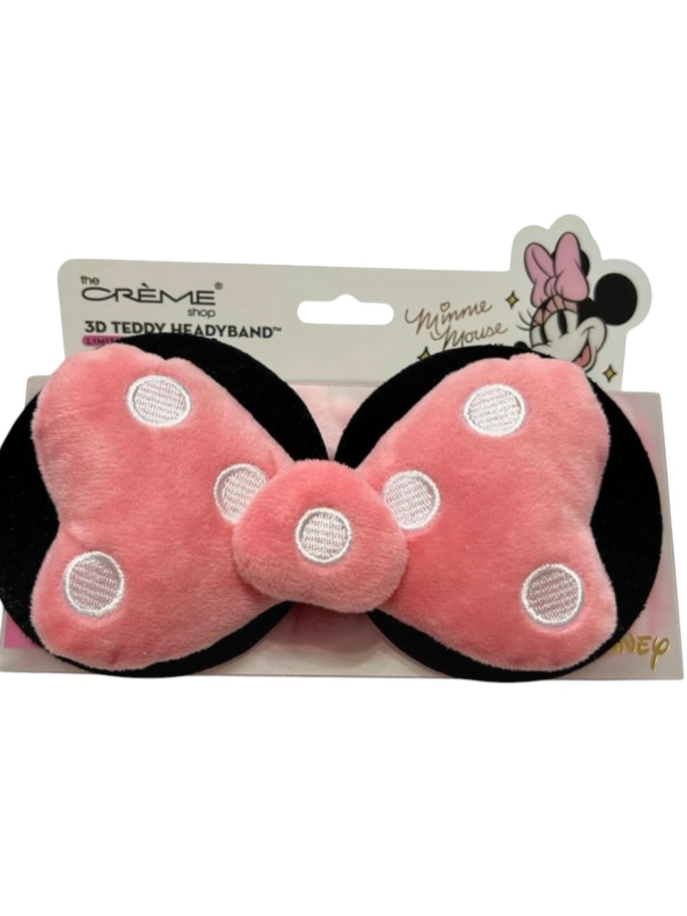 The Crème Shop Disney 3D Teddy Spa Headband Self Care Kawaii